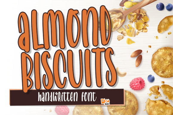 Almond Biscuits Font for Web Design