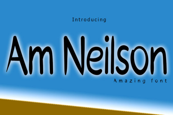 Am Neilson: A Handwritten Font for Creative Makers