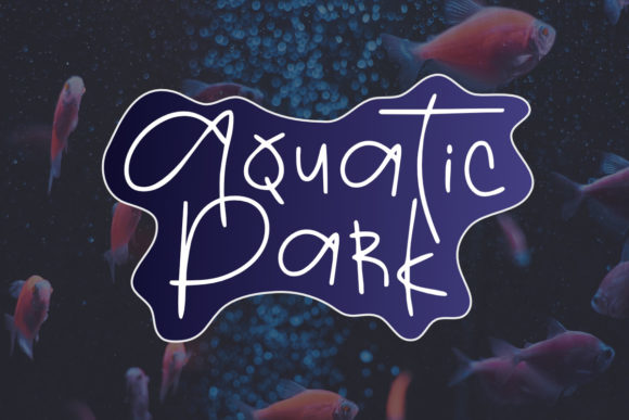 Aquatic Park Font for Creative Campaigns