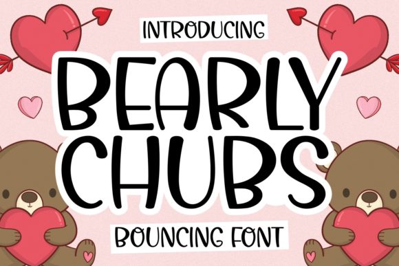 Bearly Chubs: A Playful Font for Web Design