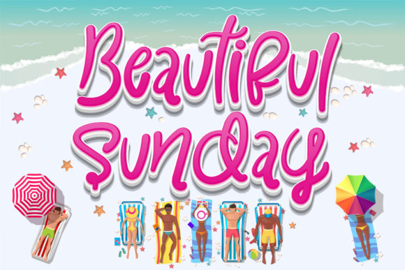 Beautiful Sunday: A Handwritten Font for Web Design Projects