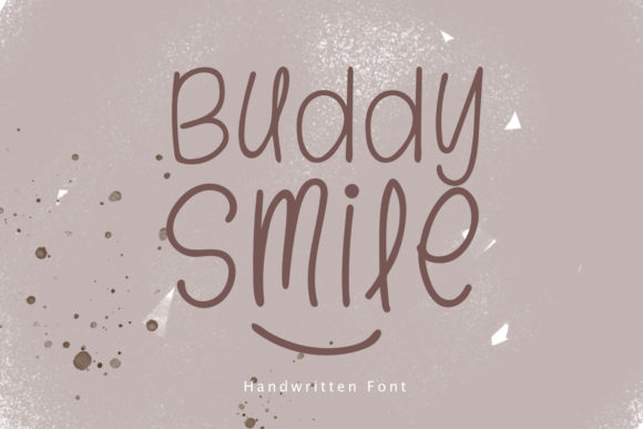 Buddy Smile: A Friendly Font for Business Branding