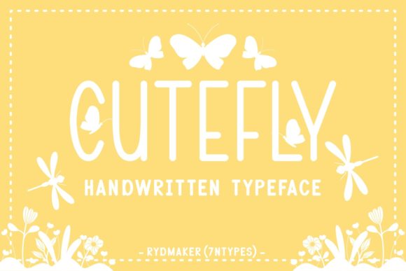 Cutefly Script Font Review