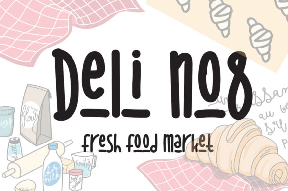 DeliNo8: A Handwritten Font for Authentic Digital Design