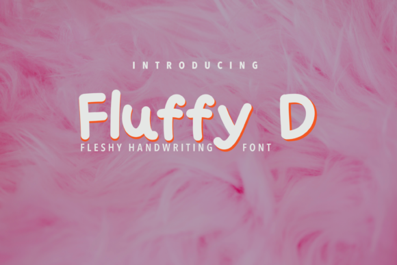 Fluffy D: A Sweet Handwritten Font for Web Design