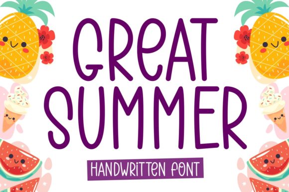 Great Summer Font for a Fresh Brand Look