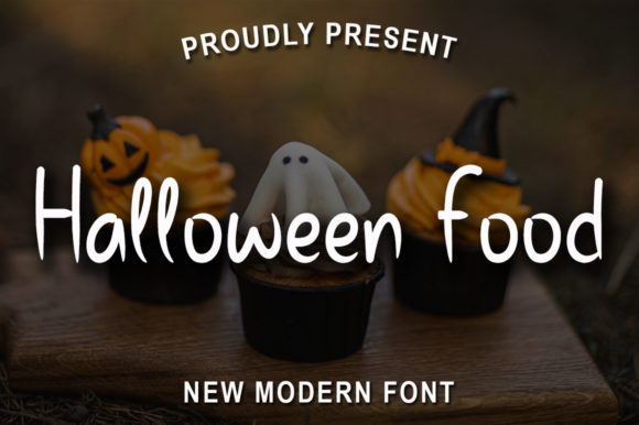 Halloween Food Font Review