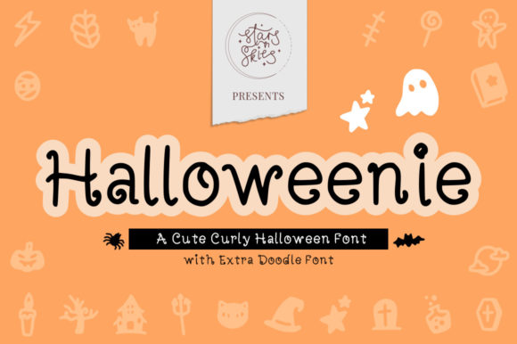 Halloweenie: A Charming Script Font for Seasonal Campaigns