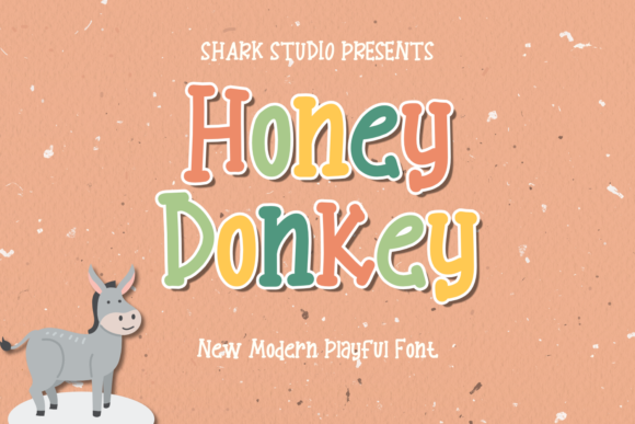 Honey Donkey Font for Campaign Creatives