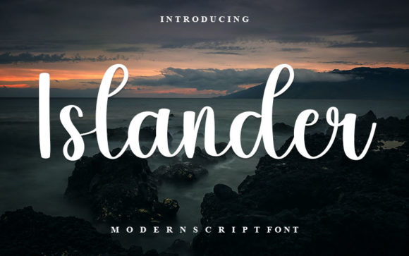 Islander Font for Branding Projects
