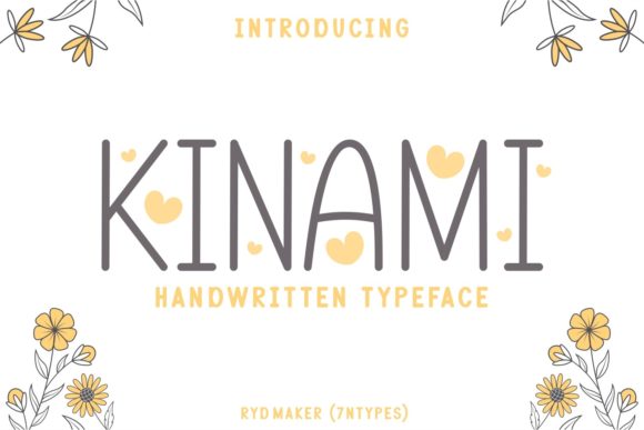 Kinami: A Handwritten Font That Elevates Your Campaigns
