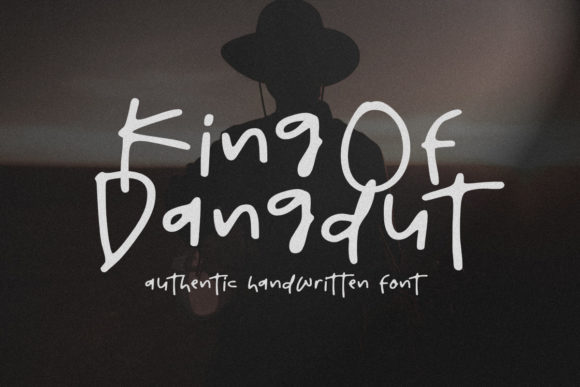 King of Dangdut: A Handwritten Font for Modern Campaigns