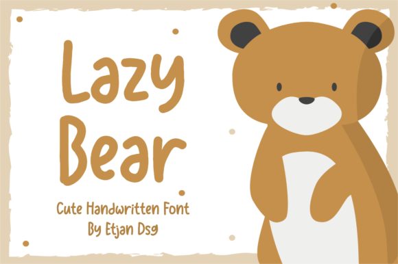 Lazy Bear Font Review: A Natural Handwritten Typeface for Branding
