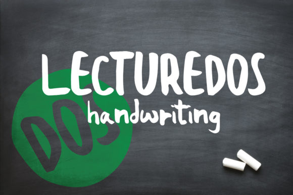 Lecturedos: A Handwritten Font for Bold Branding