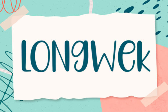 Longwek: A Charming Font for Your Brand’s Visual Upgrade