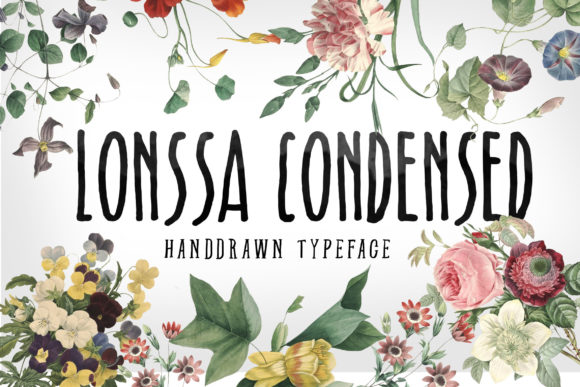 Lonssa Condensed for Modern Typography