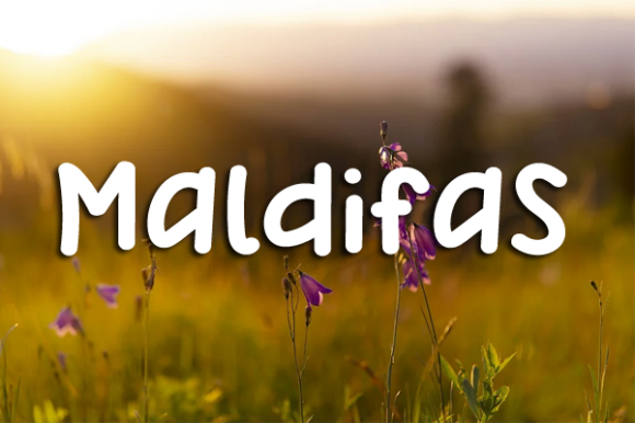 Maldifas Font Review: A Playful Handwritten Typeface for Creative Projects