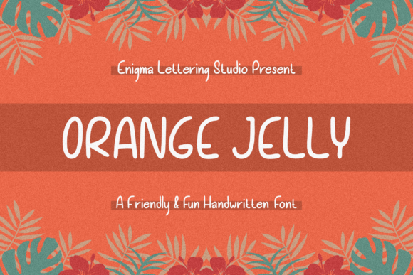 Orange Jelly: A Friendly Handwritten Font for Web Design