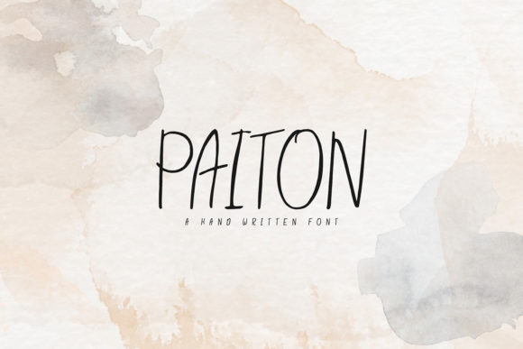 Paiton Script Font Review for Design Projects