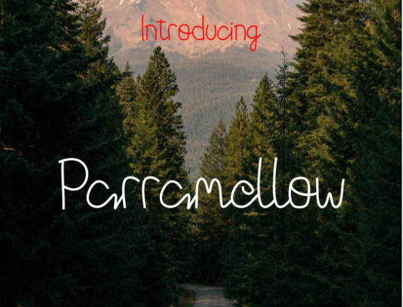 Parramellow: A Sweet Handwritten Font for Branding Projects