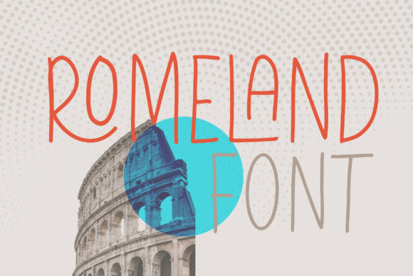 Romeland Script Font Review for Real Projects