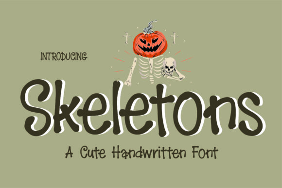 Skeletons Font for Eye-Catching Campaign Designs