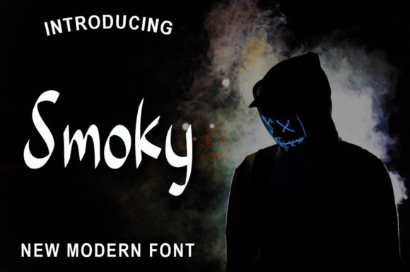 Smoky Font for Handmade and Commercial Projects