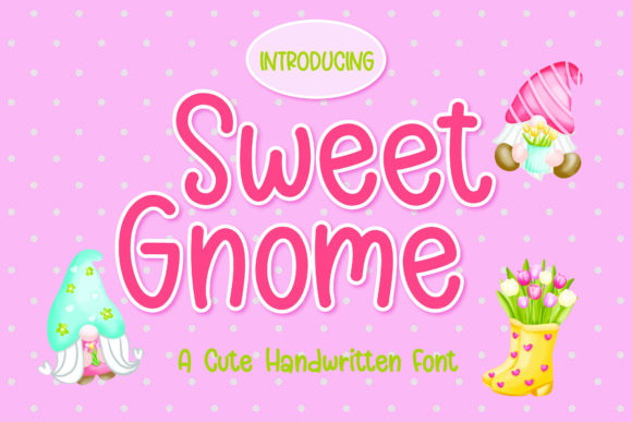 Sweet Gnome: A Handwritten Font for Web Design
