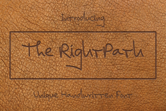 The RightPath: A Font That Speaks to Your Campaign